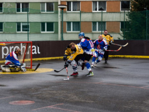 Liberecká hokejbalová liga: Ve třetím utkání poprvé bodovali Rebels