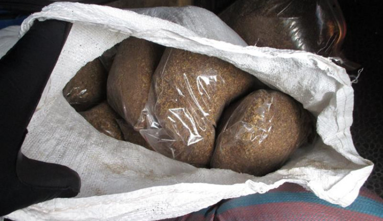 Liberečtí celníci odhalili 60 kilogramů nezdaněného tabáku. 
