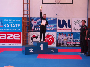 Diana Fantová získala pohár pro nejlepší závodnici turnaje