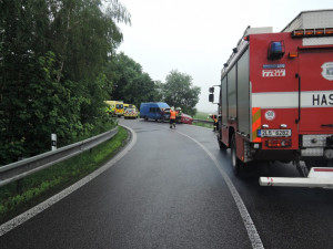 Další nehoda na Albrechtickém kopci si vyžádala tři zraněné osoby