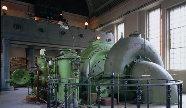 Interiér elektrárny