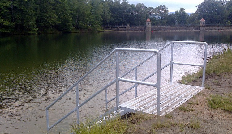 Nový vstup do přehrady