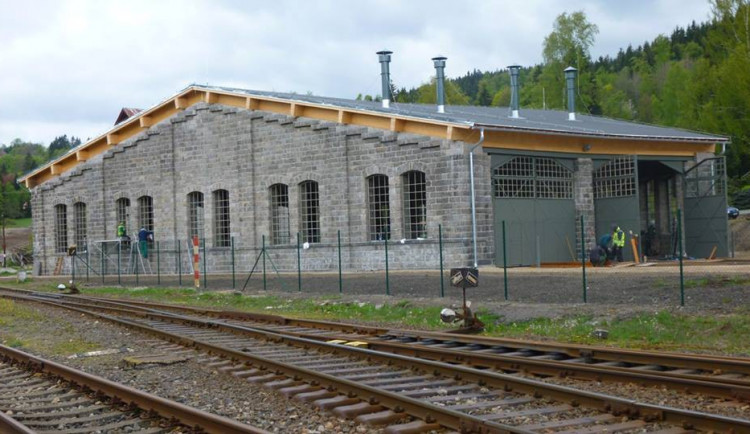 Výtopna v Kořenově bude návštěvníkům přístupná od července