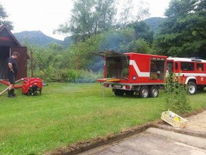 Koupaliště v Hejnicích museli po bouřce vypustit a vyčistit