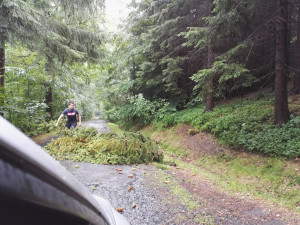 Liberecký kraj zasáhla další silná bouřka