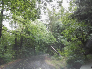 Liberecký kraj zasáhla další silná bouřka