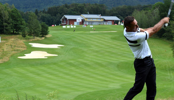 Roman Šebrle v Liberci poprvé výrazně uspěl v profi golfu