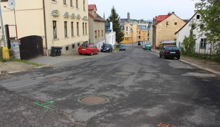 Lesní ulice v Jablonci nad Nisou