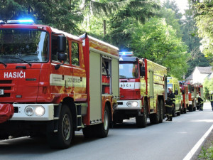 V Janově hořela chalupa