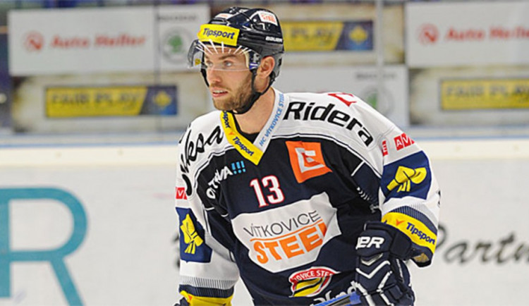 Vladimír Svačina ještě v dresu Vítkovic.