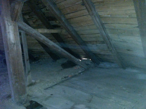 Krov ve špatném stavu