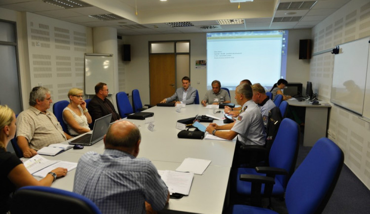 V rámci cvičení zasedla i Bezpečnostní rada LK.