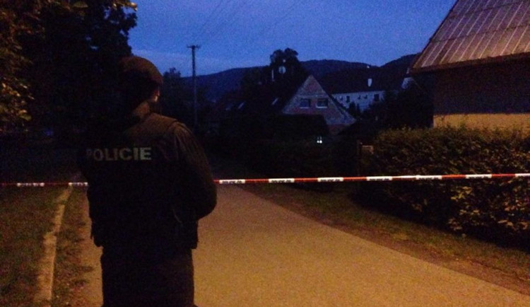 Policie na místě události