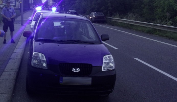 Jízda bez řidičáku není pro ženu z Liberce cizí. Tentokrát vezla i své šestileté dítě