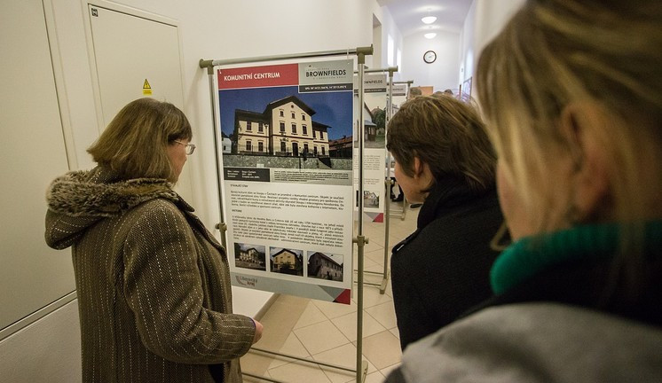 Putovní výstava na téma brownfields je k vidění ve Vratislavicích