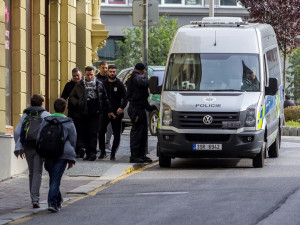 Do Liberce přijely stovky řeckých fanoušků. Policie zatím nemusela řešit žádné problémy