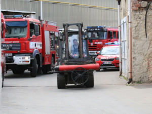 Požár v bývalých Energomontážích v Liberec způsobil škody za pět milionů korun