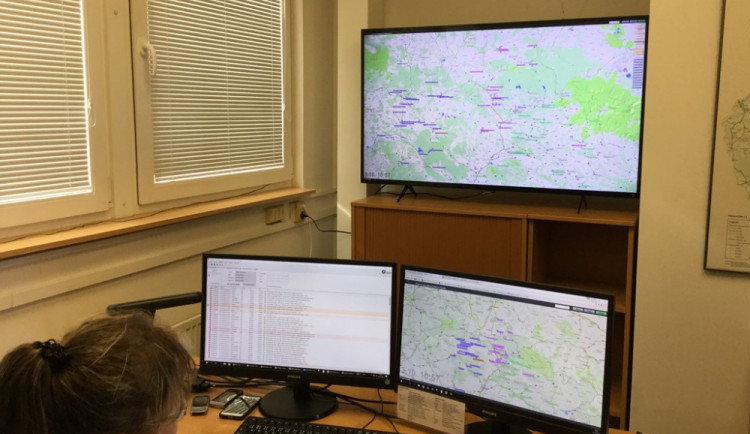 pracoviště dispečinku