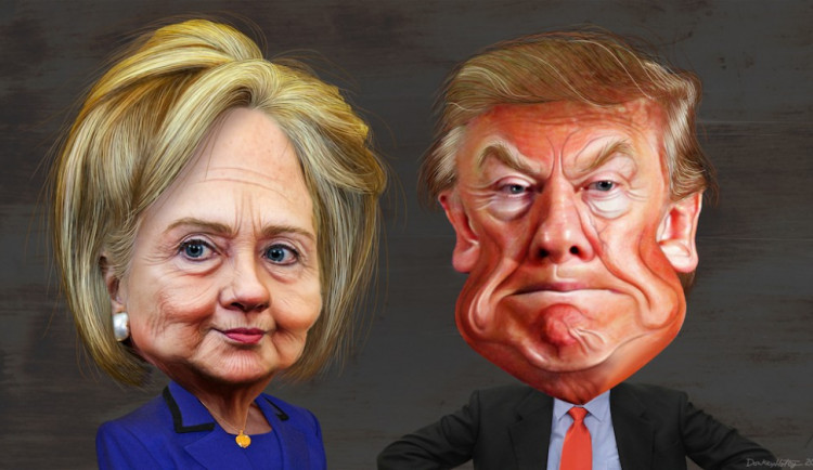 Hillary Clintonová vs. Donald Trump