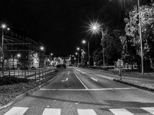 Noční Liberec pohledem Martina Škrabálka