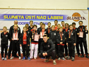 Tým Gryfu si z turnaje v Ústí přivezl 15 medailí