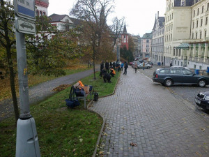 Podzimní výsadba v centru Liberce je u konce. Pomohli vězni i studenti