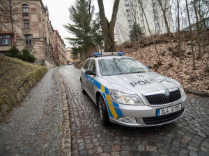 Honička v česko-polské pohraničí. Policisté naháněli ukradené Porsche po polních cestách