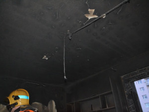 Požár napáchal velké škody.