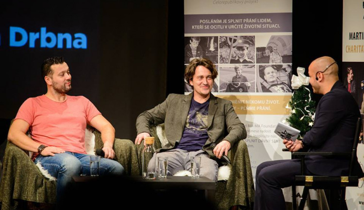 Charitativní talk show Martina Krause má za sebou úspěšný rok. Na dobré účely přispěla více než 80 tisíc korun