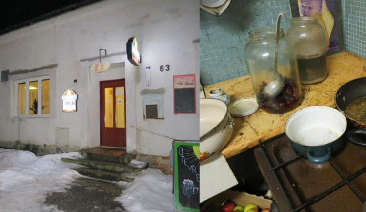 V hospodě U Českého Lva se s úklidem příliš nepárali, inspekce se nestačila divit