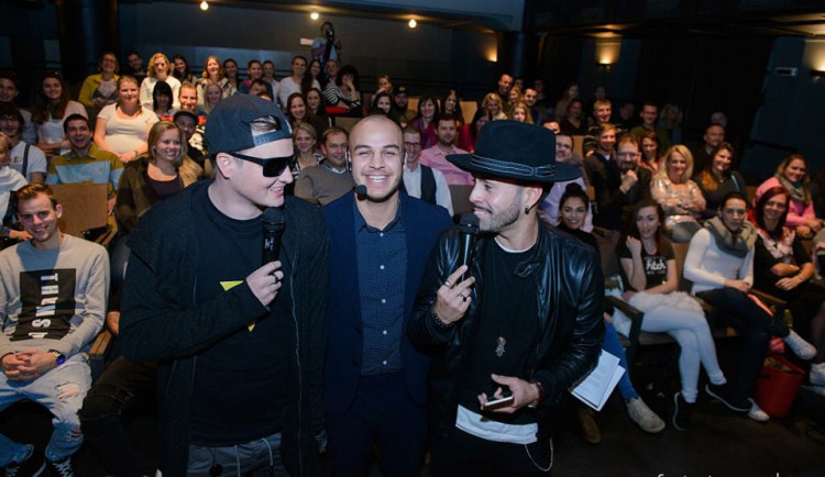 z leva: Kazma, Martin Kraus a J.K. Sanchez