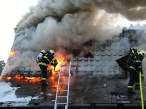 Požár penzionu Chlum