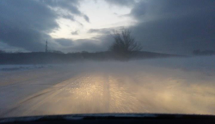 Albrechtický kopec v úterý ráno