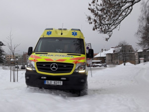 Liberecká záchranka kvůli ledovce ošetřila přes 30 lidí