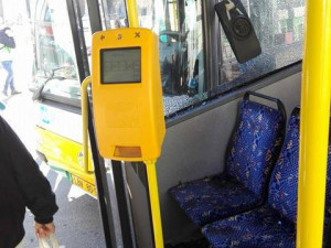 Na Fügnerce se srazily dva autobusy.