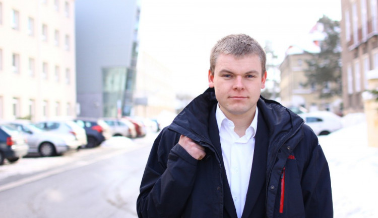 Jeden z úspěšných studentů Kryštof Polák.
