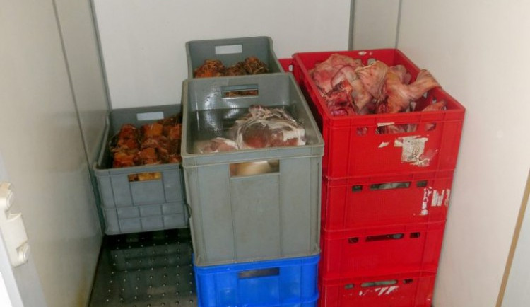 Inspektoři odhalili ve frýdlantské střední škole vepřové maso z nelegální porážky