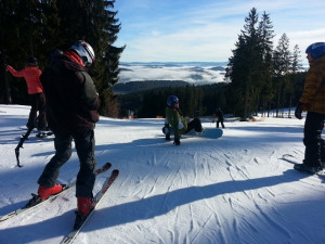 Lyžařské areály v Libereckém kraji byly o víkendu plné