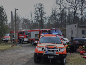 Tragická nehoda na Semilsku byla jen cvičením, to se hasiči dozvěděli ale až na místě