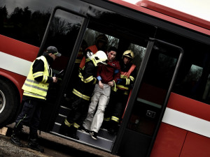 Tragická nehoda na Semilsku byla jen cvičením, to se hasiči dozvěděli ale až na místě