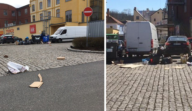 Nelegální odkládání odpadu