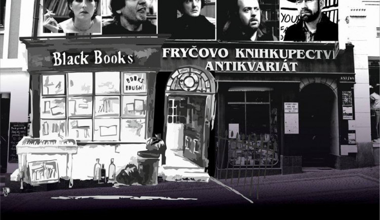 Fryč se v sobotu promění v kultovní knihkupectví Black Books. Přijďte na originální knižní den