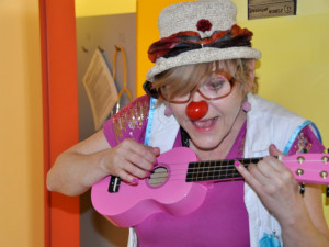 Zdravotní klauni v liberecké nemocnici.