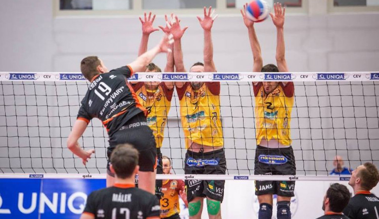 Volejbalisté liberecké Dukly mají extraligový bronz