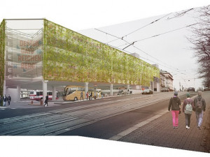 Návrh na nový autobusák.