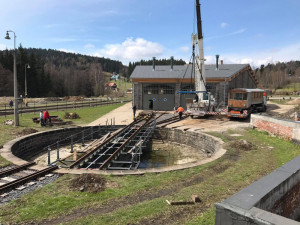 Kořenov má vlak, co jezdil na nejvýše položenou stanici v Evropě