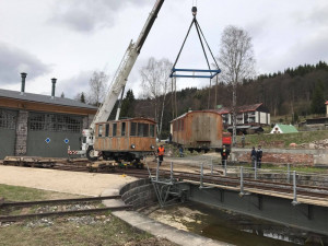 Kořenov má vlak, co jezdil na nejvýše položenou stanici v Evropě