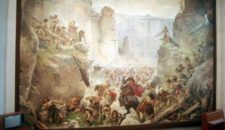 Při demolici galerie v Turnově zůstane Alšův obraz na stěně