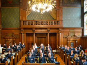 Na radnici ocenili hasiče.