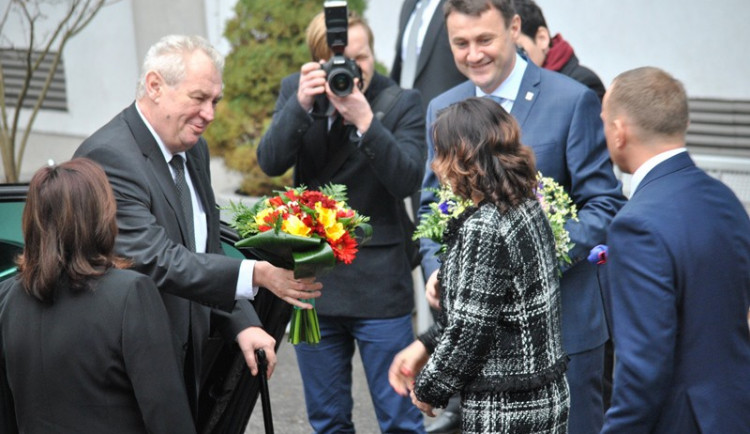 Miloš Zeman míří do Liberce.V úterý navštíví krajský úřad a Prysk